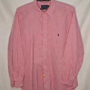 Ralph Lauren Button Down Size 3XLT Custom Fit